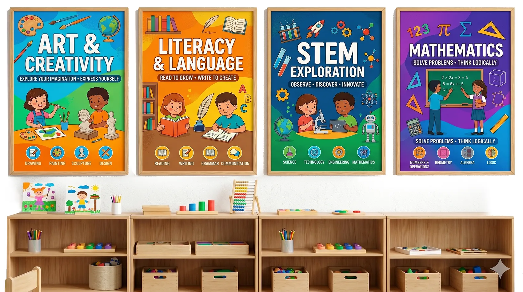 Curriculum Posters | Educational Classroom Posters for UK Schools